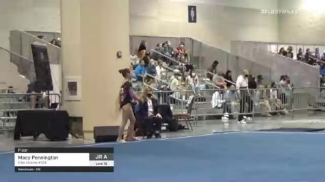 Macy Pennington - Floor, Elite Xtreme #124 - 2021 USA Gymnastics Development Program National Championships