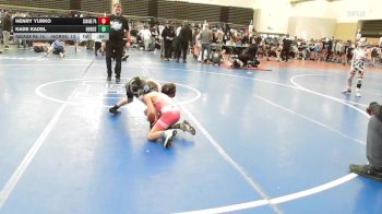 59 lbs Rr Rnd 1 - Henry Yurko, SAVAGE Wrestling Academy - K3 vs Kade Kadel, Iron Horse - K3