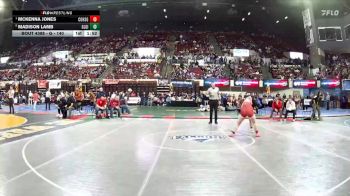 G - 140 lbs Quarterfinal - McKenna Jones, Conrad Girls vs Madison Lamb, Glasgow Girls