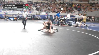 147-D2 Cons. Round 3 - Ella Parsons, Arizona Lutheran Academy vs Madison Jeffers, Flagstaff High School