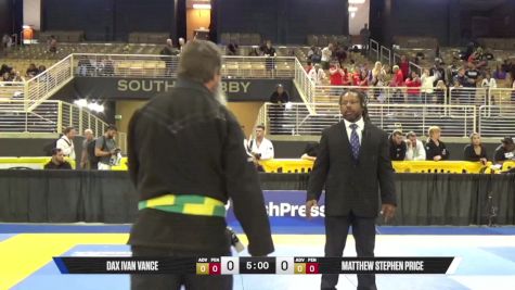 Matthew Stephen Price vs Dax Ivan Vance 2025 Pan Jiu Jitsu IBJJF Championship