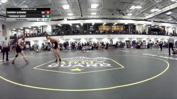 174 lbs Semifinal - Thomas West, Baldwin Wallace vs Darrin Alward, Davenport