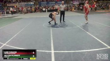 D 2 145 lbs Cons. Round 5 - Peyton Plunkett, Parkway vs Luke Cusachs, Archbishop Rummel