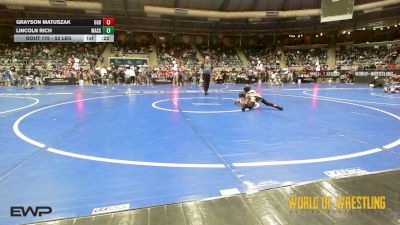 52 lbs Semifinal - Grayson Matuszak, GGB Ohio vs Lincoln Rich, Massa's Maniacs