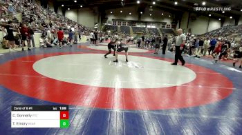 160 lbs Consi Of 8 #1 - Connor Donnelly, PTC Youth Wrestling vs Toddre Emory, Heard County USA Takedown