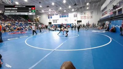 133 lbs Cons. Semi - Raden Abeyta, Centennial Middle School vs Cooper Inman, Carey Jr High