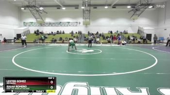 125 lbs Cons. Round 2 - Isaiah Romero, East Los Angeles College vs Lester Gomez, Rio Hondo