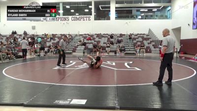 165 lbs Finals (2 Team) - Ryland Smith, Sierra College (RED) vs Farzad Mohammadi, Palomar College (RED)