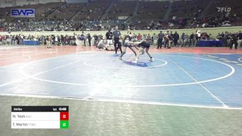 84 lbs Consi Of 8 #2 - Nicholas Tesh, Altus JH vs Tripp Martin, Team Tulsa Wrestling Club