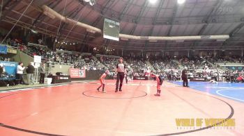 49 lbs Consi Of 32 #2 - Owen Slinker, Sebolt Wrestling Academy vs Adrian Pineiro, Iron Knights