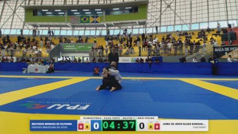 JAIRO DE JESUS ELLIAS GONZAGA VI vs MATHEUS MORAES DE OLIVEIRA 2026 FPJJ Circuito Paulista GI Etapa 3