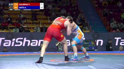 77 kg Paulius Galkinas, LTU vs Alexandrin Gutu, MDA