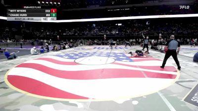 Champ. Round 1 - Witt Myers, Stanley County vs Chase Hurd, Miller/Highmore-Harrold