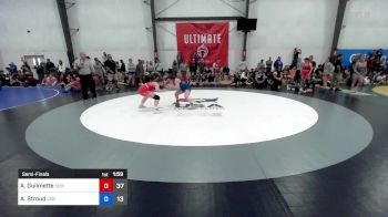 56 kg Semifinal - Ava Guilmette, Wyoming Seminary vs Alexis Stroud, Virginia Blue