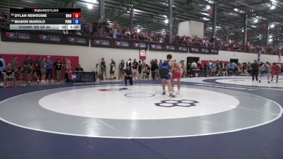 86 kg Champ. Rd Of 64 - Dylan Newsome, Ohio vs Mason Marolo, Pennsylvania