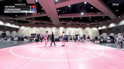 125 lbs Champ. Round 2 - Ajay Hiller, PA vs Tyler McCatharn, NJ