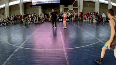 88 lbs Champ. Round 2 - Cade Myers, Wyoming vs Flint Stephens, California