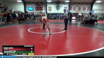 113 lbs Quarterfinal - Evan Burg, Solon vs Evan Bratten, Dubuque Hempstead