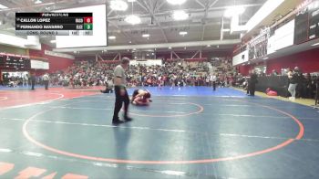 217 lbs Cons. Round 3 - Callon Lopez, Rancho Cotate vs Fernando Navarro, El Cerrito