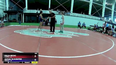 136 lbs Round 3 (4 Team) - Malia Rezac, Florida vs Sophia Slaughter, Virginia