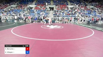 220 lbs Rnd Of 64 - Connor Bercume, Michigan vs Elijah Villegas, Colorado