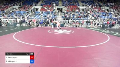 220 lbs Rnd Of 64 - Connor Bercume, Michigan vs Elijah Villegas, Colorado