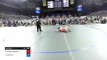 122 lbs Rnd Of 32 - Isabella Ndinga Mbappe, Ohio vs Hannah Blyveis, Michigan