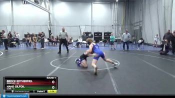 120 lbs Round 4 (6 Team) - Brock Rothermel, River WC vs Hans Gilfoil, LCWC