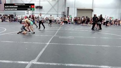 120 lbs Round 2 (4 Team) - Jacob Buffum, Front Royal WC vs Alex Rosciano, Frost Gang