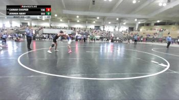 130 lbs Cons. Round 2 - Cainan Cooper, Maryville Wrestling vs Joshua Geist, Overton Co MSWC