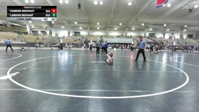 85 lbs Cons. Semi - Kamden Brawley, Nashville Catholic Wrestling vs Landon Bessant, Higher Calling Wrestling