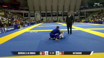 Kai Takasugi vs Matheus D. C. M. Fonseca 2026 World Jiu-Jitsu IBJJF Championship