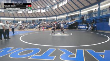 165 lbs Cons. Semi - Cah`mari Johnson, Colby Community College vs Waleed Khairi, Northern Oklahoma College