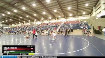 77 lbs Cons. Semi - Nico Rangel, Montana vs Kellen Fender, Idaho