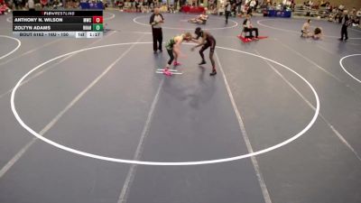 16U - 150 lbs Cons. Round 2 - Anthony N. Wilson, Monticello Wrestling Club vs Zoltyn Adams, Braham