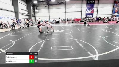 106 lbs Rr Rnd 3 - Vincent Grippa, Elite NJ HSB Red vs Jaxsen Jean, Bloomington South