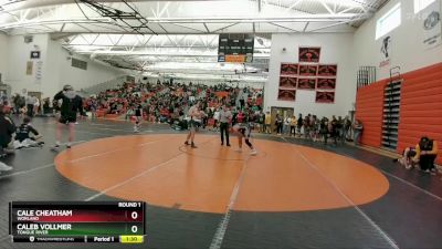 157A Round 1 - Cale Cheatham, Worland vs Caleb Vollmer, Tongue River