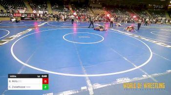 145 lbs Consi Of 16 #2 - Brody Mills, Sallisaw Takedown Club vs Cooper Zickefoose, Threestyle