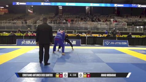 Awad Mobarak vs Cristiano Antunes Dos Santos 2025 Pan Jiu Jitsu IBJJF Championship