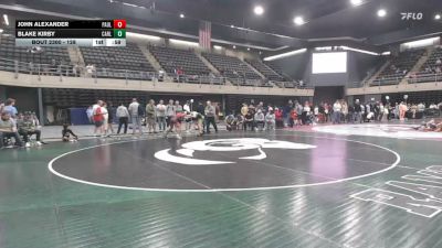 128 lbs Final - John Alexander, Paulsboro vs Blake Kirby, Carlisle