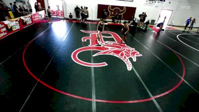 113 lbs Cons. Semi - Samuel Barajas, Downey High School vs Eli Davidson, Simi Valley