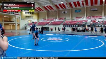 77-81 lbs 1st Place Match - Boaz Wilson, Wolverine Wrestling Club vs Orazio Portante, North Carolina