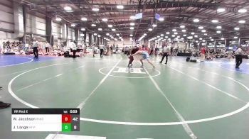 182 lbs Rr Rnd 2 - William Jacobson, Windy City Winds vs Josh Lange, MF Purge Black