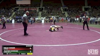 106 lbs Semifinal - Micah Swiger, Daphne vs Paxton Hanshaw, Enterprise HS