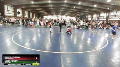 68 lbs Semifinal - Nixon Newby, Westlake vs Pierce Coleman, Team Prestige