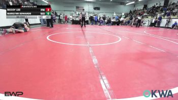 131-HWT lbs Rr Rnd 1 - McCoy Lee, Verdigris Youth Wrestling vs Marilynn Edwards, Wagoner Takedown Club