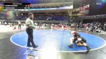 126 lbs Champ. Round 1 - Justin Giard, Whitney vs Jayden Sanchez, Central Catholic