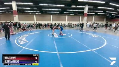 152 lbs Semifinal - Bailey Ford, Spartan Mat Club vs Emma LaCount, Finesse Wrestling Club