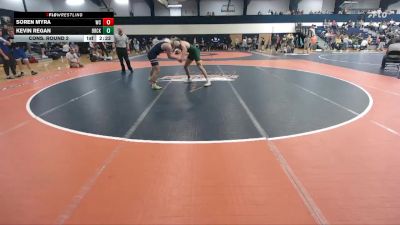 165 lbs Cons. Round 2 - Soren Myra, Wheaton vs Kevin Regan, Brockport