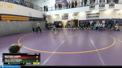 105 lbs Quarterfinal - Felix Matthiesen, Worland Middle School vs Brayden Harris, Lovell Middle School